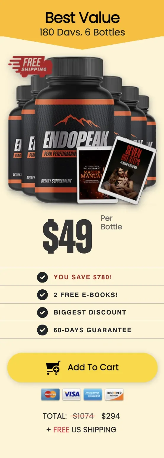 Endopeak- 6 Bottle